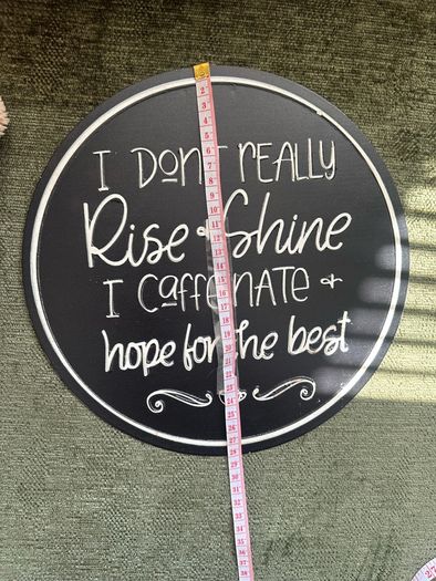 Hanging wall sign