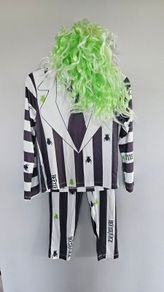 Beetlejuice Halloween Costume