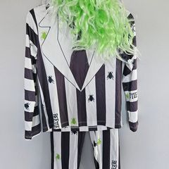 Beetlejuice Halloween Costume