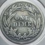 1916 silver barber dime Image 2