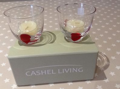 Cashel Living Pair of Volive Candle Holders