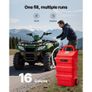 Fuel Caddy, 16 Gallon, Portable Fuel Tank with 12V DC 2.5 GPM Electric Fuel Transfer Pump, 4 ft Delivery Hose & Auto-Stop Sensor Nozzle Image 4