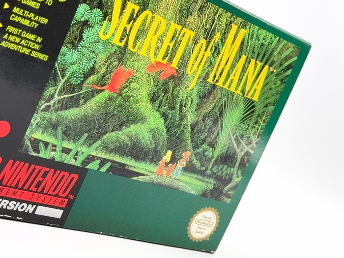 The Secret of Mana for Nintendo SNES - Boxed and Beautiful