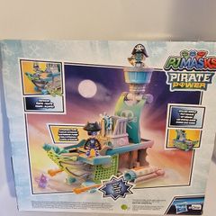 PJ Masks Sky Pirate Battleship Playset + Pirate Catboy & Robot