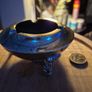 Vintage Solid Brass Ashtray Image 2