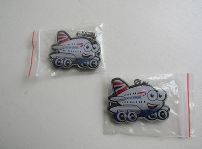 New British Airways Keyring x 2