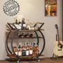 Drinks Trolley for Kitchen, Bar, Dining Room, Living Room, 76 W x 40.5 D x 84 H cm, Vintage Image 3