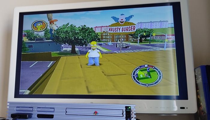 Playstation 2 Ps2 Simpsons Hit and Run Game
