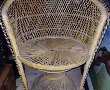 1970s Wicker Chair