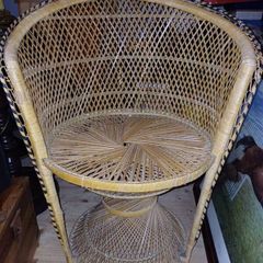 1970s Wicker Chair