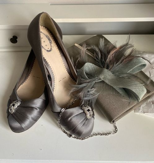 Mother of the Bride/Groom/Shoes Bag and Fascinator