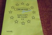 Copy Books for Sale