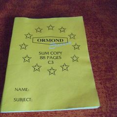 Copy Books for Sale