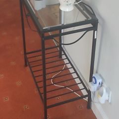 Glass top occasional tables