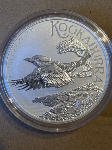 2026 Australia 10 Dollars 10 oz Silver Bullion Coin Australian Kookaburra BU ( In Capsule)