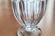 Vintage ice cream soda glass