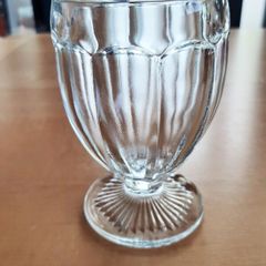 Vintage ice cream soda glass