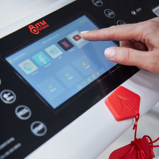 EasyStore Treadmill 1.75HP Motor- WiFi, Touchscreen, Media Player (Netflix, YouTube etc.), Download Any App.