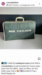 Vintage Air France Cabin Case
