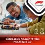 Speed Champions McLaren F1 Team MCL38 Race Car Toy - Model Kit w/a Collectible Formula 1 Driver Minifigure - Gift for 10+ Year Old Boys, Girls and Adult Motorsport Fans - 77251 Image 2