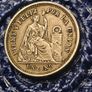 silver Peru un dino 1863 Image 3