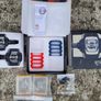 Crank Brothers Smarty Clipless Pedals with cleats and flat platform adapters Image 2
