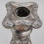Antique Old English Edwardian Silver Plated Candlesticks Image 4