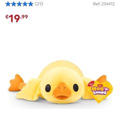 Hug a lumps Duck (weighted toy)