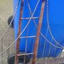 44" 3D Metal Depiction of San Francisco Bridge Image 6