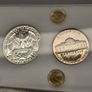 USA United States 1955 Silver Proof 5 Coin Set in Capital Holder Image 7
