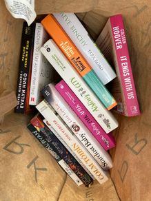 paperback books selection fiction