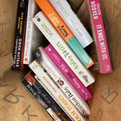 paperback books selection fiction