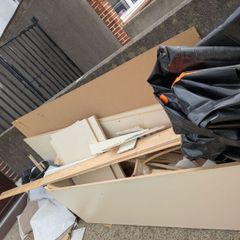 wardrobe with shelving