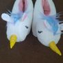 Girls unicorn slippers Image 2