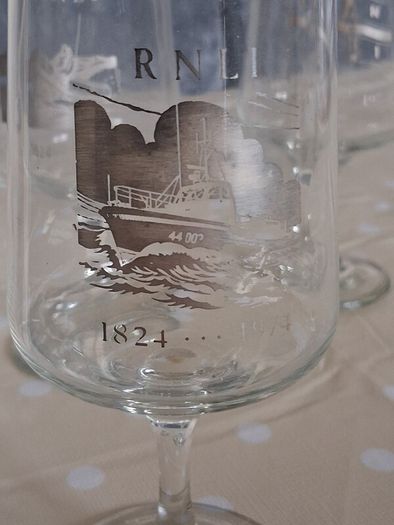 Commerative RNLI Goblets