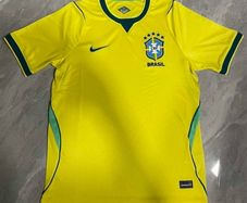 Brazil football jersey S to XL