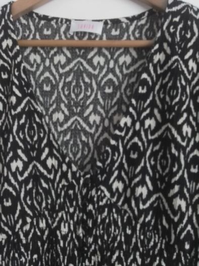 Dress/V-Neck Floral Dress: by SAVIDA .. Price Drop