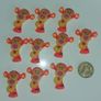 Winnie The Pooh Resin Cabochon pk. 4 Image 4