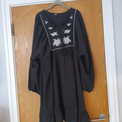 Black Dress.   Size - 4XL - 20-22. New - No Tag