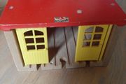 Brio type Railway Shed