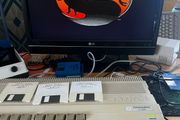 Amiga 500+  Recapped + 2MB RAM + Mouse + Joystick + Games + Modulator