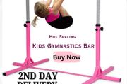 Gymnastics Gym Bar,Training Bar,up to 100 kg Load Capacity for Children, , Training