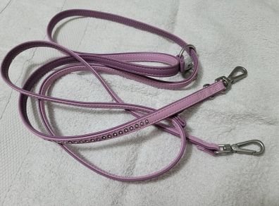 Dog Leash Pink Rhinestones
