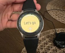 Samsung Galaxy Watch Silver 46mm + Extra Straps
