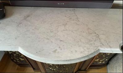 marble top