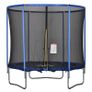 244cm Trampoline for Kids and Adult with Safety Enclosure Net Spring Pad Waterproof Jump Mat for Outdoor Indoor Use Image 4