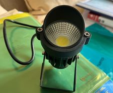 Garden lights x 2 LED wired never used