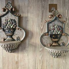 Vintage Wall Shelves x 2