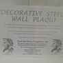 Jack Daniels Whiskey Steel Plaque - New & Sealed Image 2