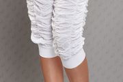 Pants_gathered__Color_WHITE or black size fits 6-8-10